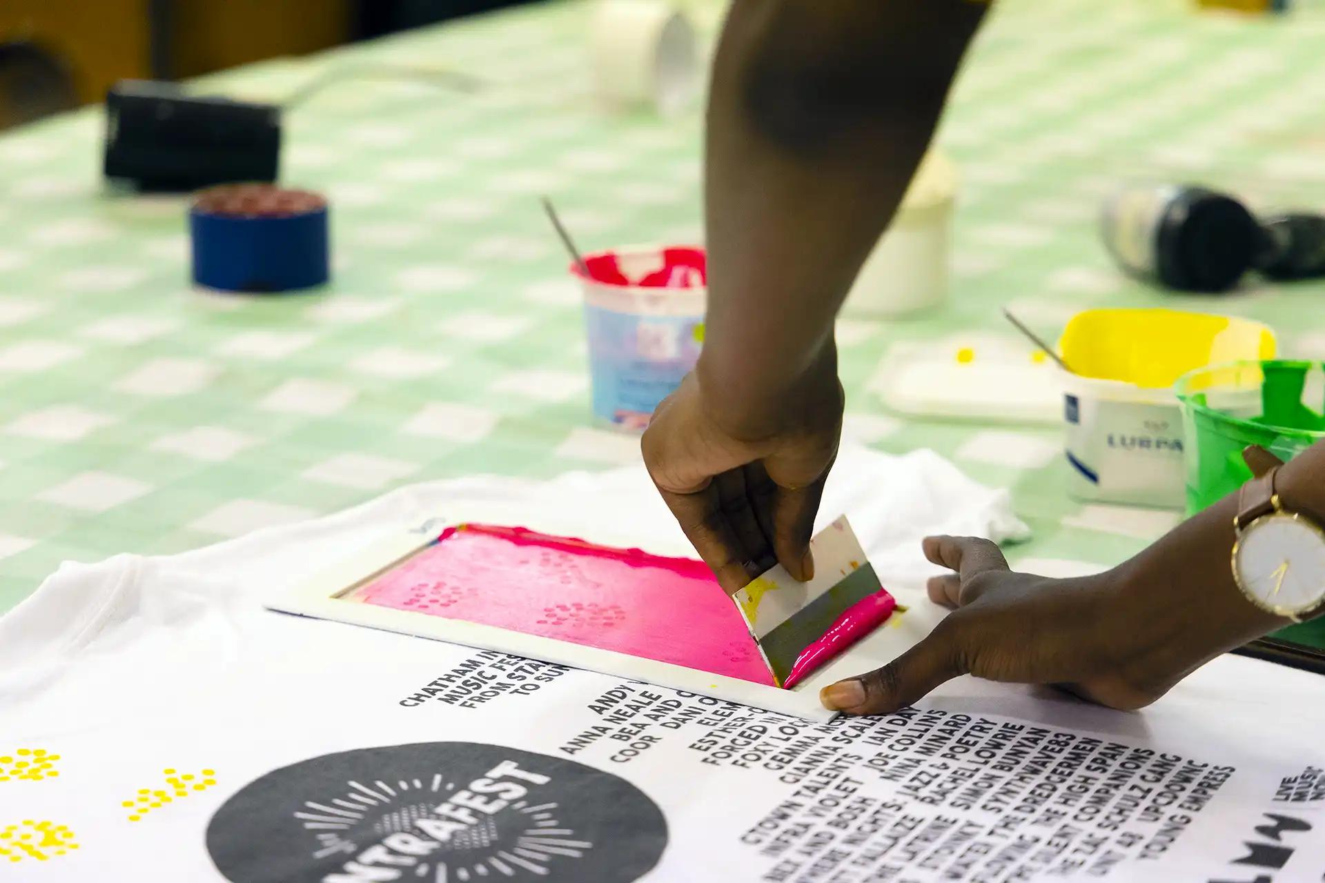 IntraFest poster making